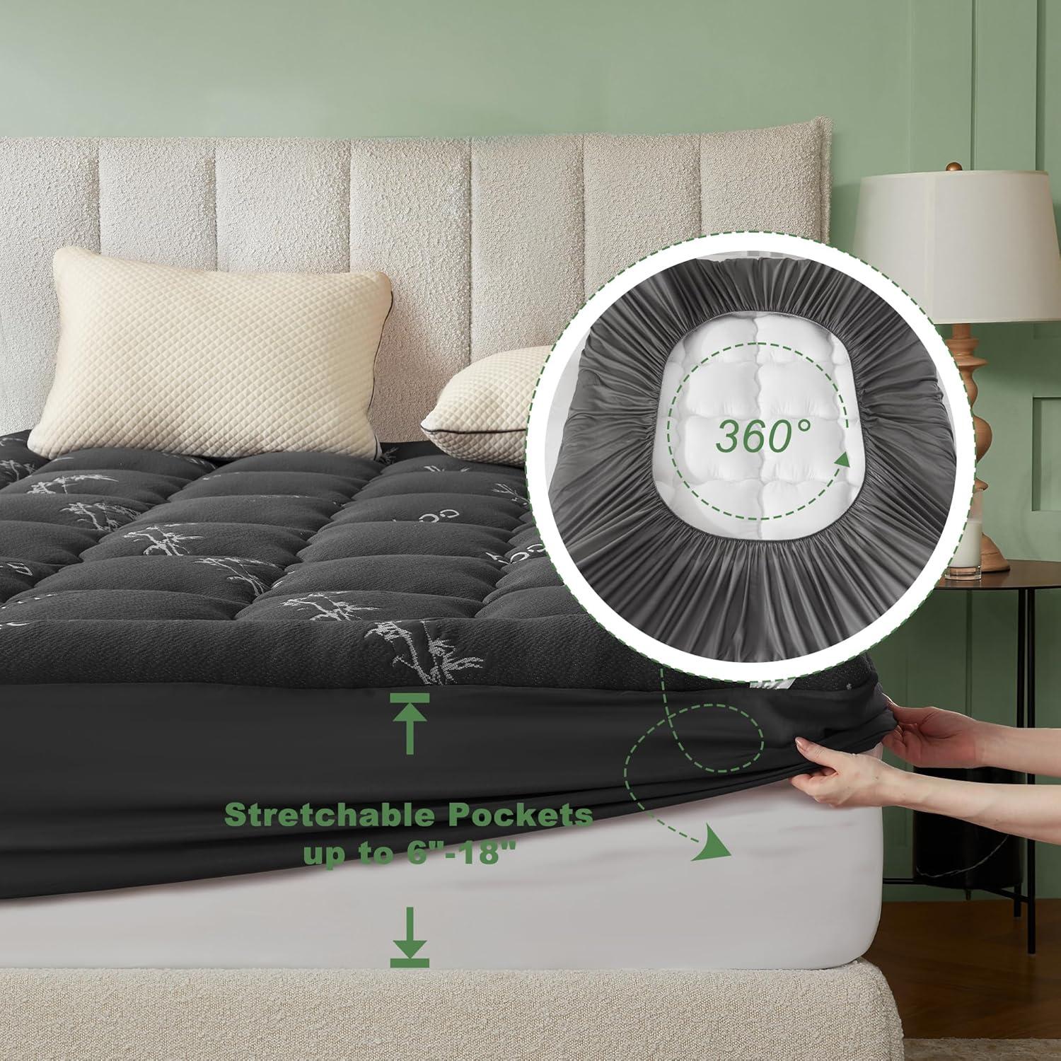 Best Mattress Topper – BEDLORE Bamboo Viscose Soft Pillow Top Review