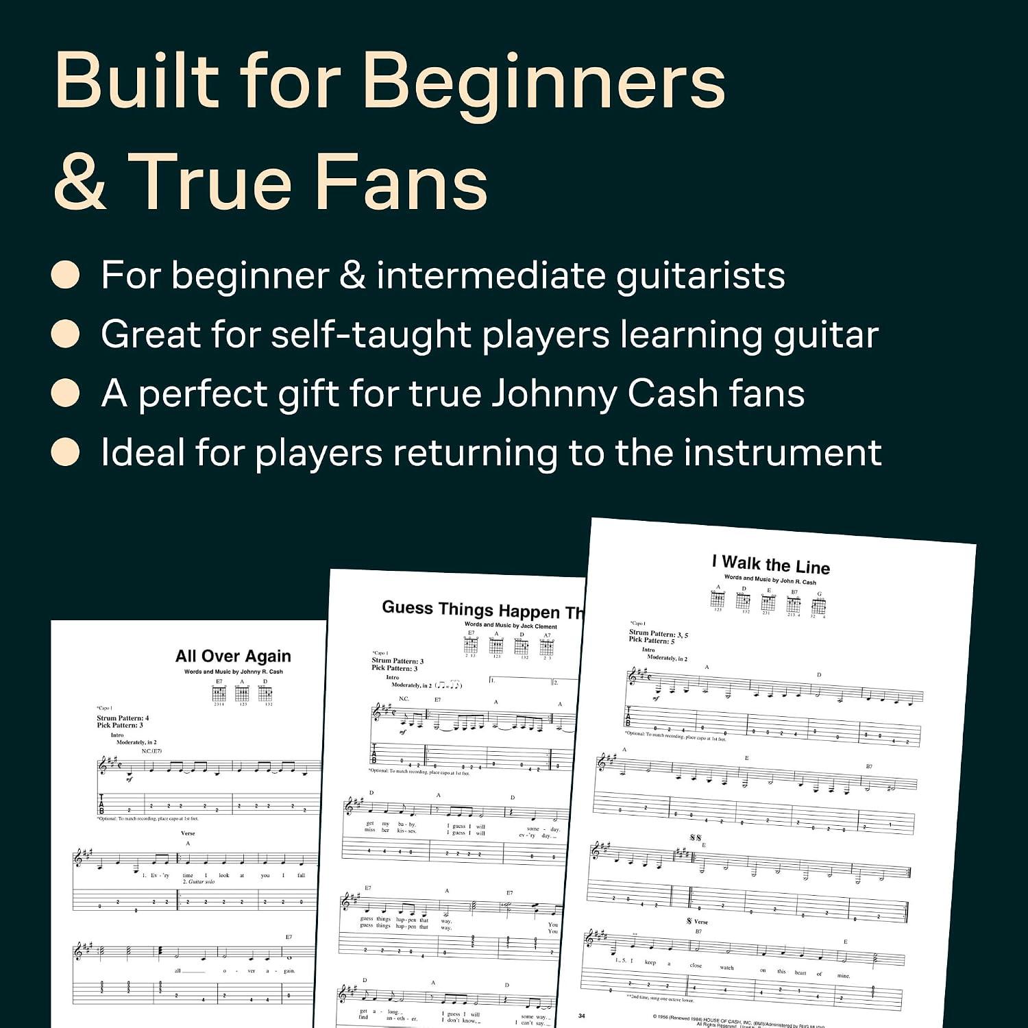 Best Guitar Songbook – The Best of Johnny Cash – Easy Guitar Review