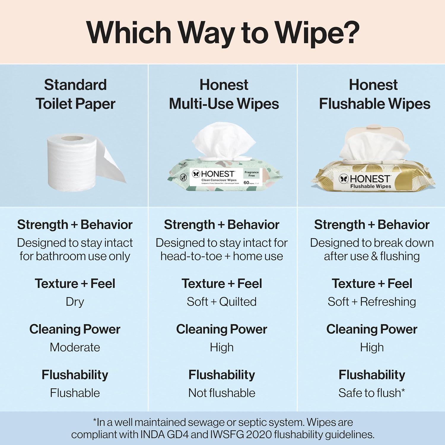 Best Personal Cleansing Wipes – Honest Hypoallergenic Gilded Wings Review