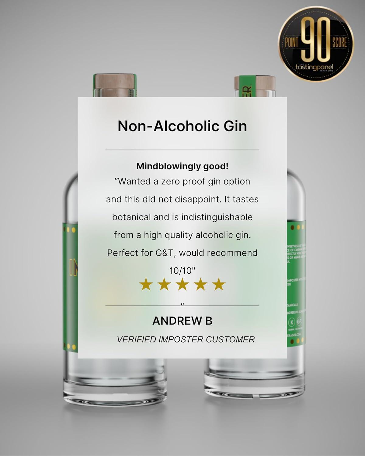 Best Non-Alcoholic Gin – IMPOSTER 90pts Tasting Panel Review